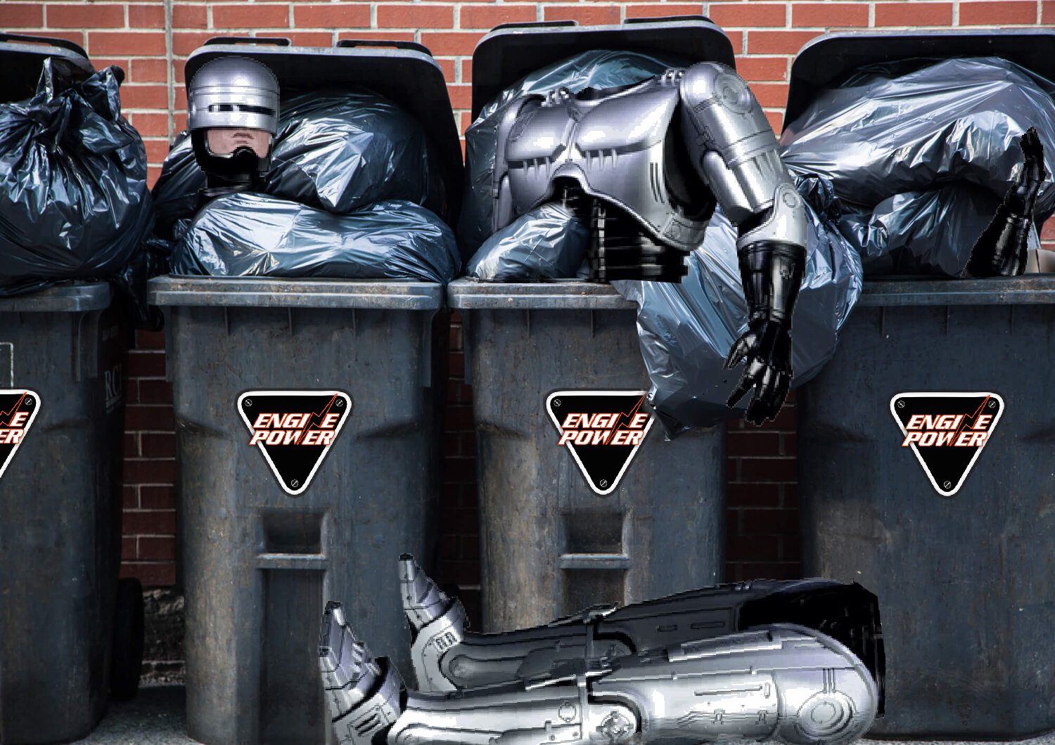 O Robocop της Νέας Υόρκης στα σκουπίδια 4 μήνες μετά την αποκάλυψη του