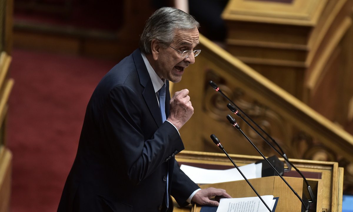 Αντώνης Σαμαράς: Ξεφτίλισε Μητσοτάκη για το γάμο ομοφυλόφιλων και είπε τα σύκα σύκα και τη σκάφη σκάφη