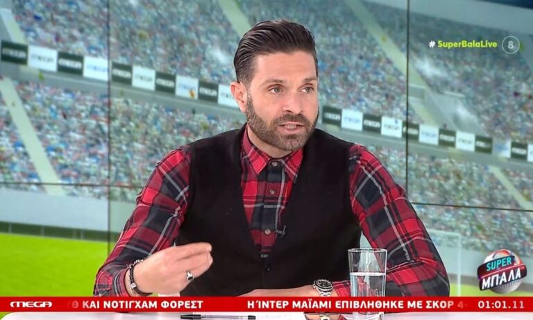 Ηλίας Σπάθας: Με αφορμή την ΑΕΚ και γιλέκο με καρό πουκάμισο αγόρευσε για τους Έλληνες διαιτητές (vid)