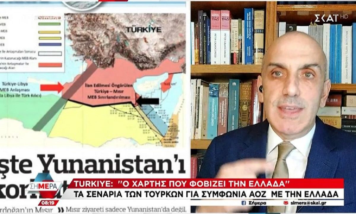 Τουρκία: Ο χάρτης που έστειλε στον ΟΗΕ για την υφαλοκρηπίδα της και φτάνει μέχρι την Ρόδο και την Κρήτη!