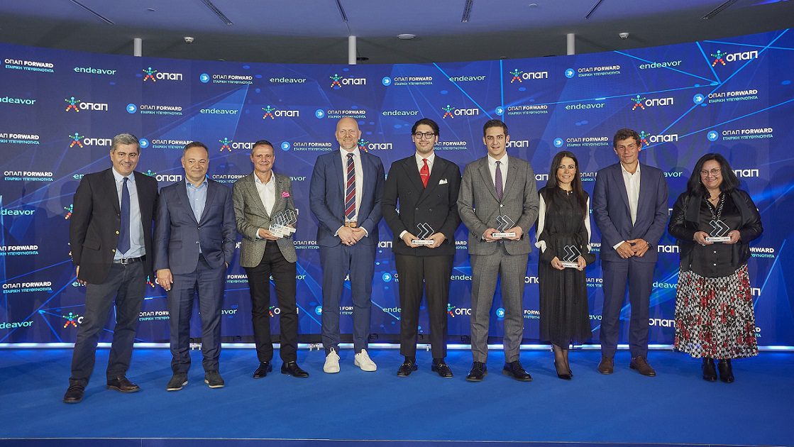ΟΠΑΠ Forward: 13 νέες εταιρείες και βράβευση των επιχειρήσεων που ξεχώρισαν με τις επιδόσεις τους