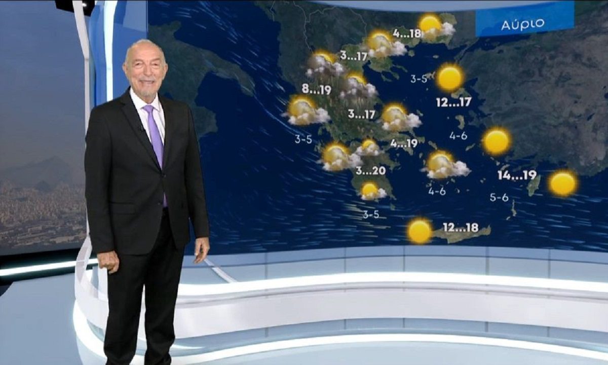 Καιρός: Λιακάδες, βοριάδες, μπόρες και καταιγίδες προσεχώς, λέει ο Τάσος Αρνιακός