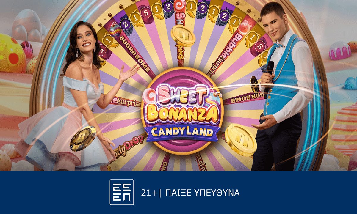 Η Novibet συνεχίζει να παρέχει μοναδική εμπειρία live casino. Ο λόγος για το εντυπωσιακό Sweet Bonanza Candy Land από τον Pragmatic Play.