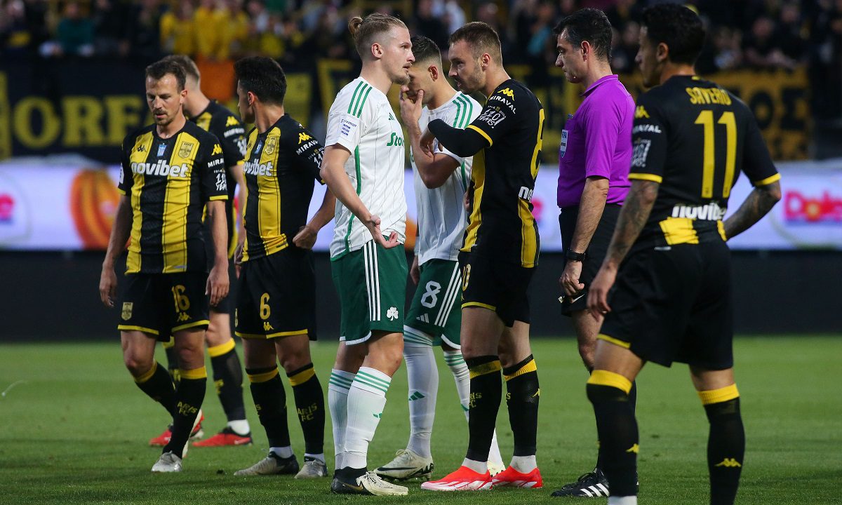 Άρης-Παναθηναϊκός- Μορόν, Γεντβάι, Στάβρεφ.