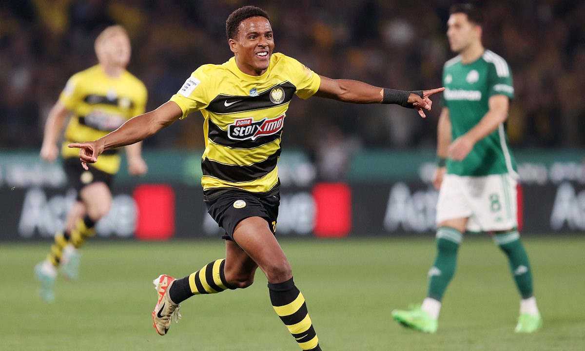 ΑΕΚ-Παναθηναϊκός: Ο Ελίασον ανοίγει το σκορ (1-0) για την Ένωση! (vid)