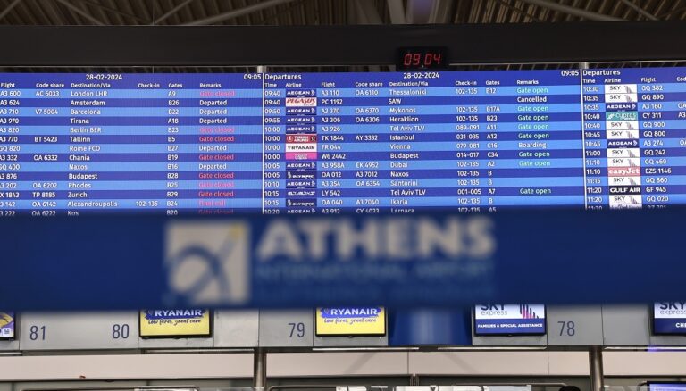 Αεροπορικά Τέμπη: Καλύψτε τα κενά με τους ελεγκτές εναέριας κυκλοφορίας τώρα! Η ΝΙΚΗ και ο Νικόλαος Παπαδόπουλος έχουν αναδείξει το θέμα στη Βουλή!