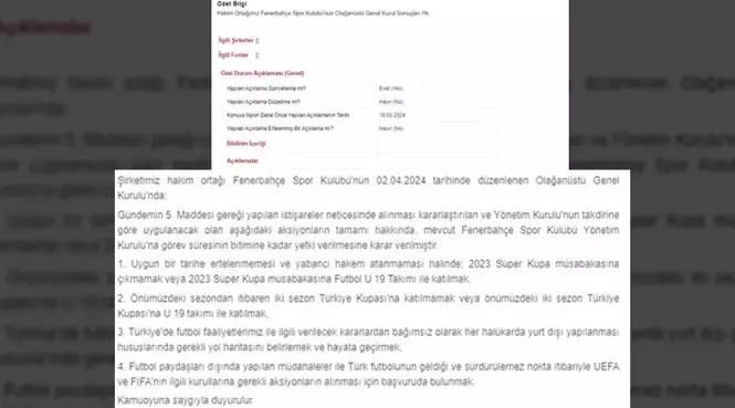 Φενερμπαχτσέ: Πήρε σημαντική απόφαση για την αποχώρηση από το πρωτάθλημα - Τι αποφάσισαν οι Τούρκοι