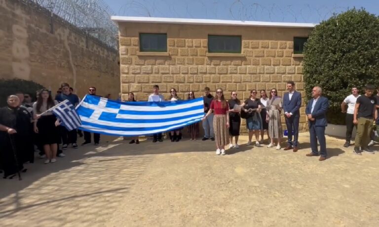 Η Νεολαία ΝΙΚΗΣ η μοναδική ελληνική εκπροσώπηση στα Φυλακισμένα Μνήματα