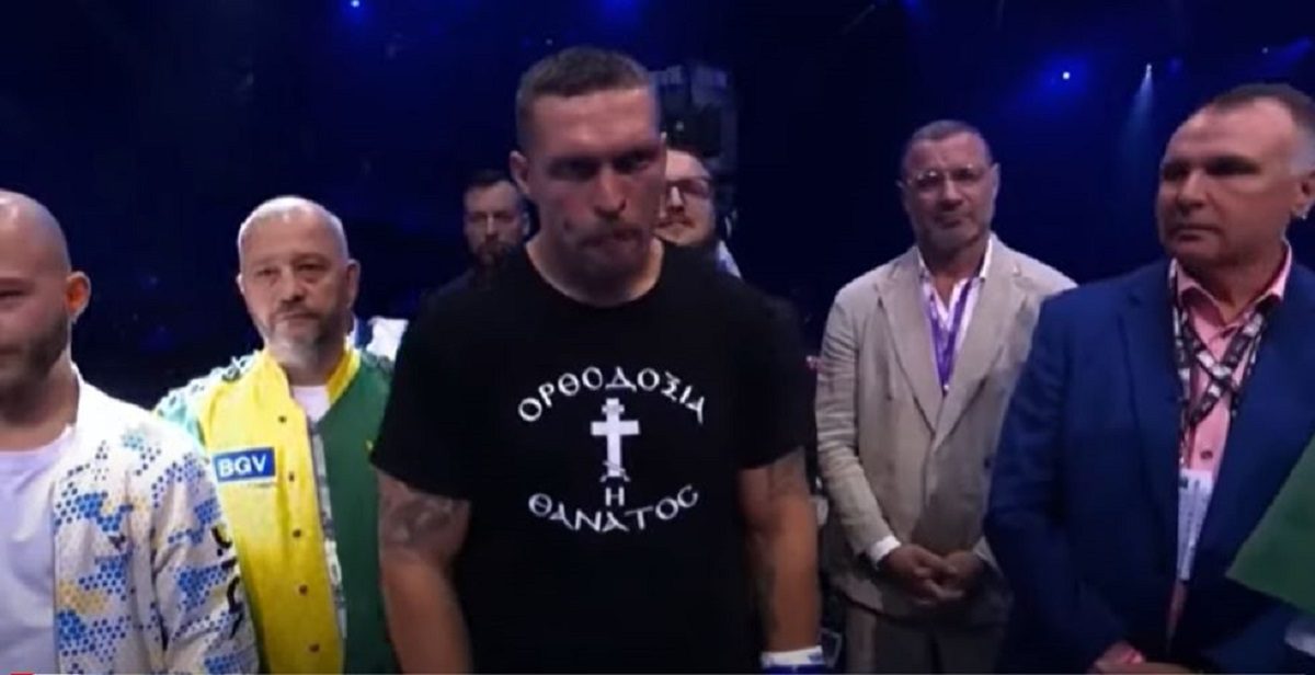 Πυγμαχία: Με «Ορθοδοξία ή Θάνατος» εμφανίστηκε μέσα στη Σαουδική Αραβία ο Usyk πριν διαλύσει τον Fury
