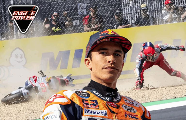 MotoGP Le mans: Ο Marquez ξεκινά το Le Mans με προβλήματα και συντριβή