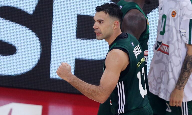 Η απίστευτη κραυγή με την οποία ο Σλούκας πανηγύρισε στα αποδυτήρια του ΣΕΦ! (vid)