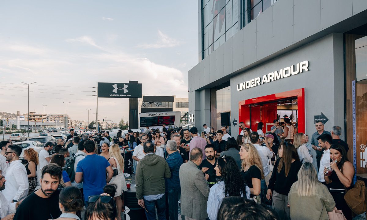 Under Armour στη Γλυφάδα: Ένα ξεχωριστό event για το πιο σύγχρονο κατάστημα της εταιρίας στην Ευρώπη.