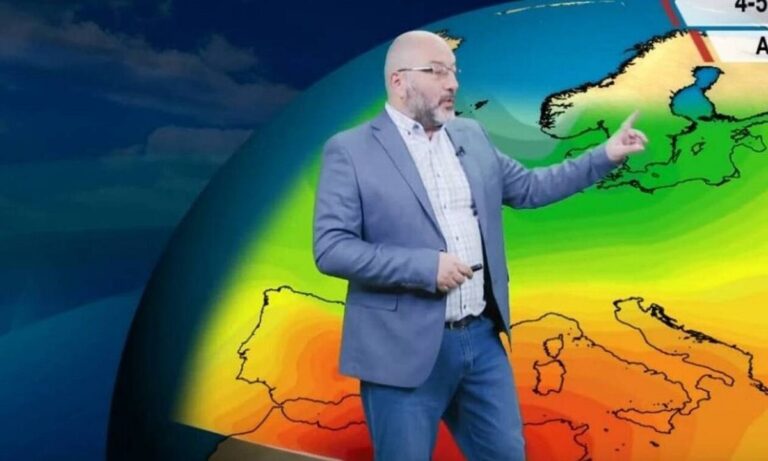 Σάκης Αρναούτογλου: Ξεφεύγει για τα καλά η θερμοκρασία – Τότε θα πέσει ο υδράργυρος!