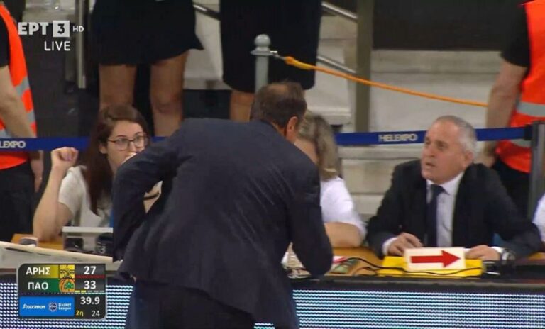 Άρης-Παναθηναϊκός: «Έκρηξη» Αταμάν προς τη γραμματεία και τεχνική ποινή (vid)