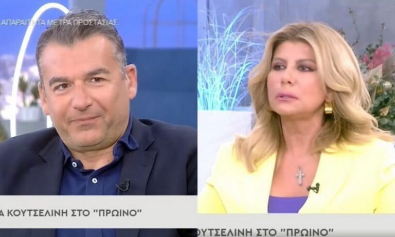 Γιώργος Λιάγκας: «Έκαψε» τη Ζήνα Κουτσελίνη – «Γυρνοβολάει στα κανάλια και ζητάει να της δώσουν το 12-2»