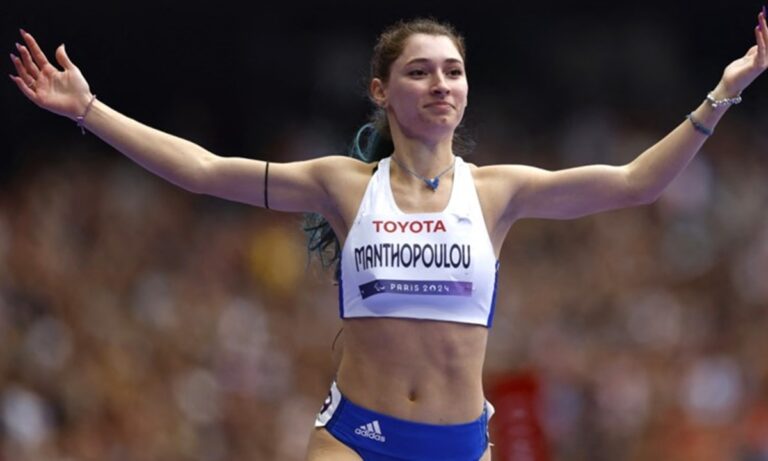 Παραολυμπιακοί Αγώνες: Στο βάθρο Μανθοπούλου, Κωνσταντινίδης και Παπασταματοπούλου – Έφτασε τα 4 μετάλλια η Ελλάδα