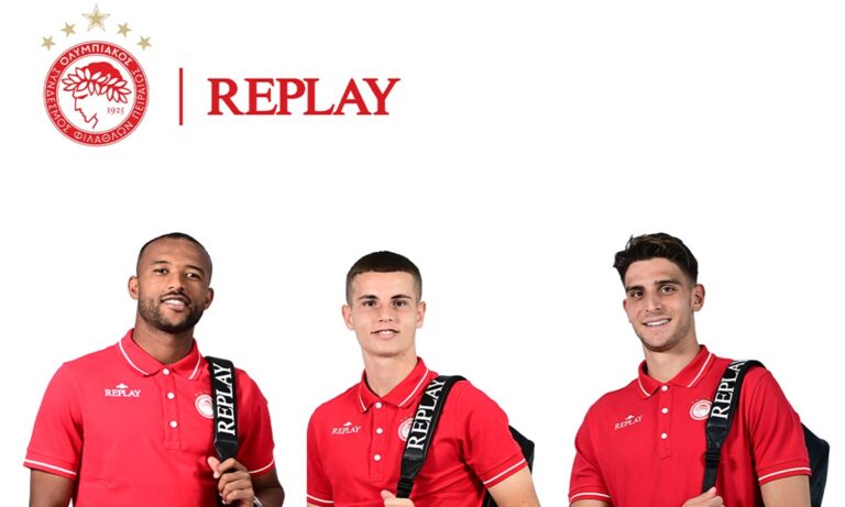 REPLAY και ΟΛΥΜΠΙΑΚΟΣ για 9η χρονιά μαζί!
