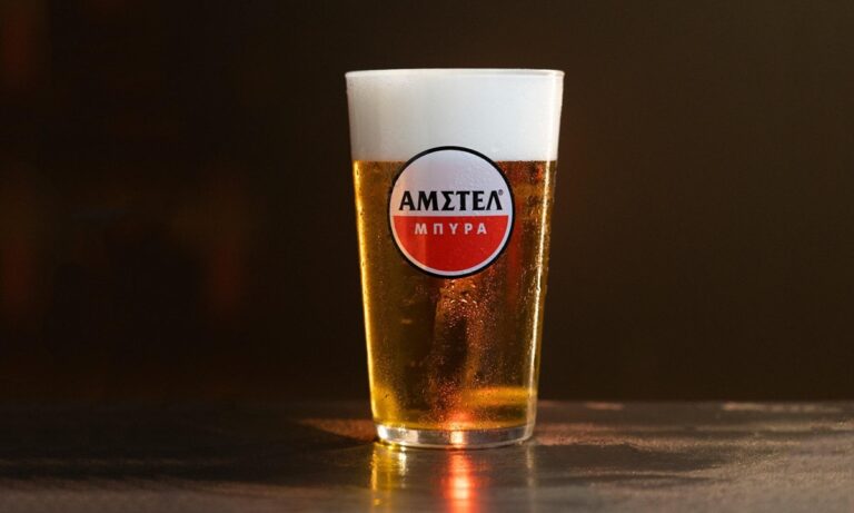 Αυτά ήταν τα εγκαίνια της Amstel στην Ελλάδα