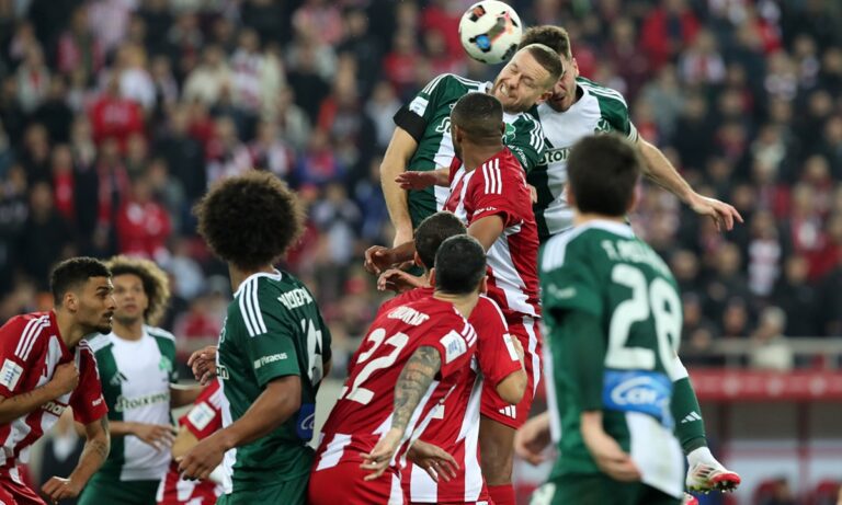 Live ενημέρωση: Ολυμπιακός – Παναθηναϊκός 1-1 (ΤΕΛΙΚΟ)