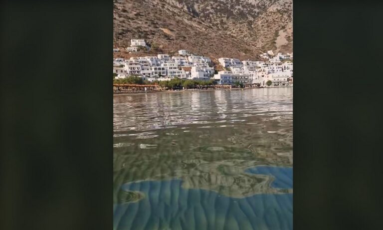 Μια μαγική λήψη από τη Σίφνο