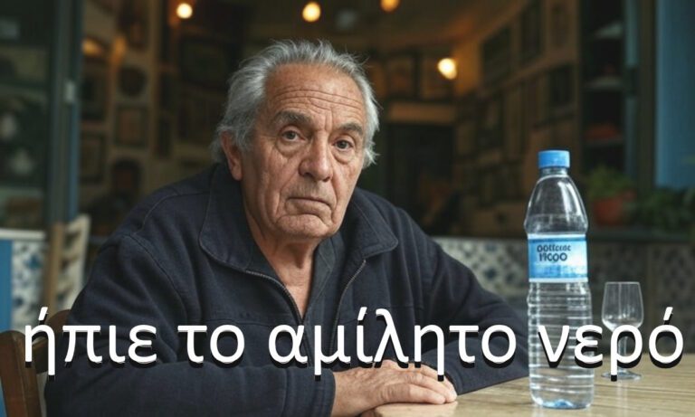 Ήξερες από που βγήκε η φράση “ήπιε το αμίλητο νερό”;