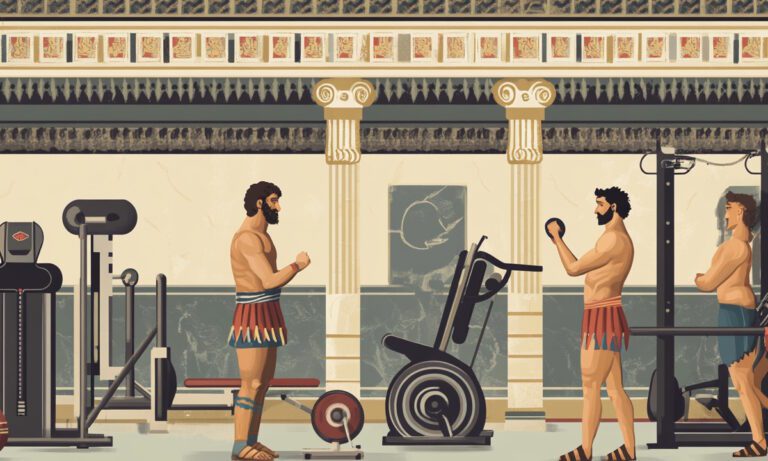 Στην αρχαία Ελλάδα τα γυμναστήρια δεν είχαν διαδρόμους, ελλειπτικά, ποδήλατα και κωπηλατικά. Τι είχαν;