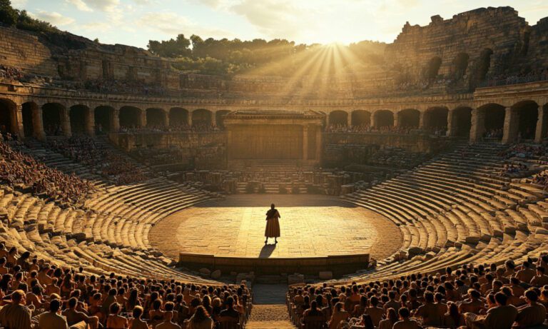 Τι έκαναν οι αρχαίοι ηθοποιοί για να τους ακούνε στα αρχαία θέατρα που δεν υπήρχαν μικρόφωνα