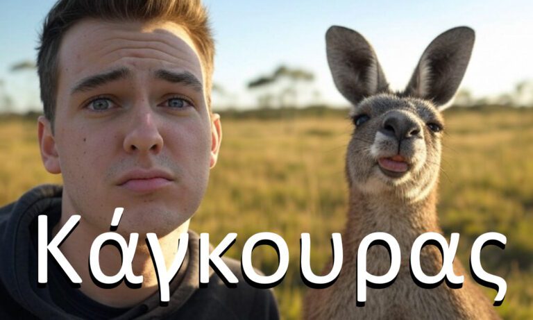 Απο που βγήκε η λέξη Κάγκουρας; Που κολλάνε τα καγκουρό;
