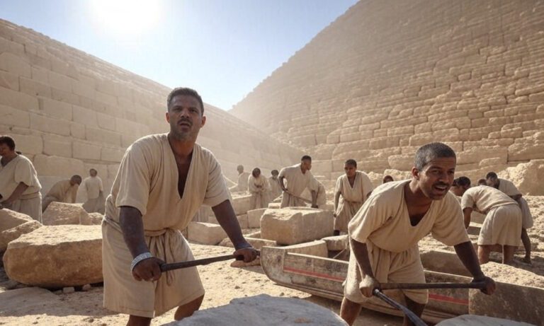 Πώς θα ήταν η καθημερινότητά σου αν εργαζόσουν στις πυραμίδες της Αιγύπτου στην Αρχαία Αίγυπτο;