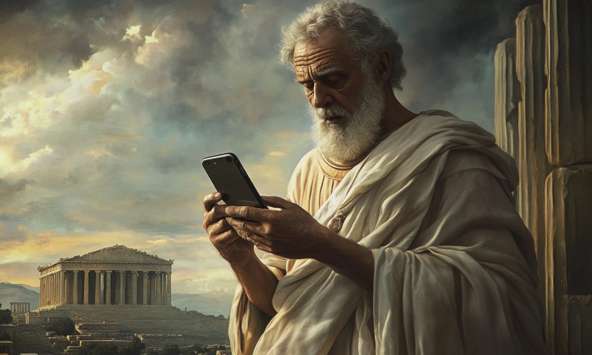 Γιατί ο Όμηρος δε θα μπορούσε να χρησιμοποιήσει ένα iPhone. Ποιός Αρχαίος Έλληνας θα μπορούσε;