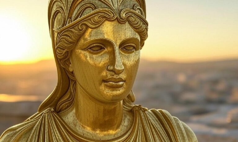 Που χάθηκε το χρυσελεφάντινο άγαλμα της Θεάς Αθηνάς