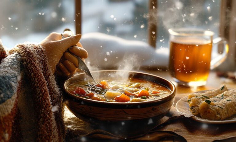 Ποια φαγητά μας κρατάνε ζεστούς στο κρύο του χειμώνα;