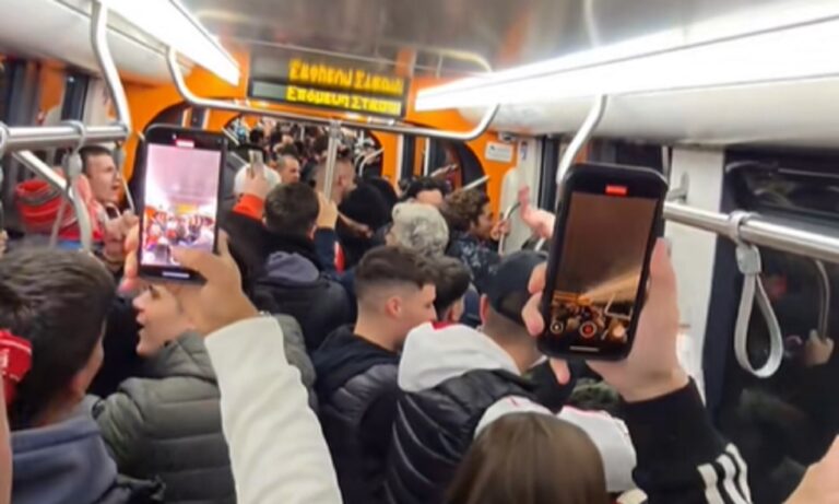 Ολυμπιακός – ΑΕΚ 6-0: Δείτε τι έγινε όταν ο οδηγός του Μετρό έβαλε στα ηχεία το «Είσαι στο μυαλό»