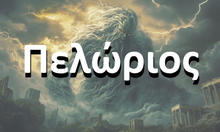 Ήξερες από πού βγαίνει η λέξη πελώριος;