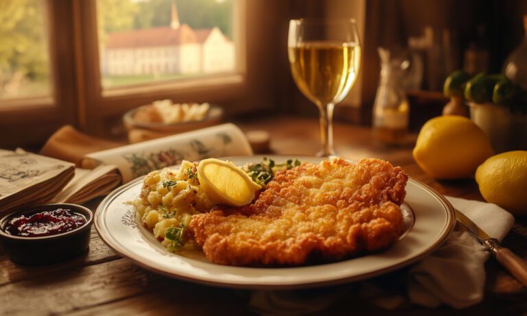 Πώς να φτιάξεις σνίτσελ στο Παγκράτι λες και να νομίζεις ότι είσαι στη Βιέννη απέναντι από το Παλάτι Σενμπρούν