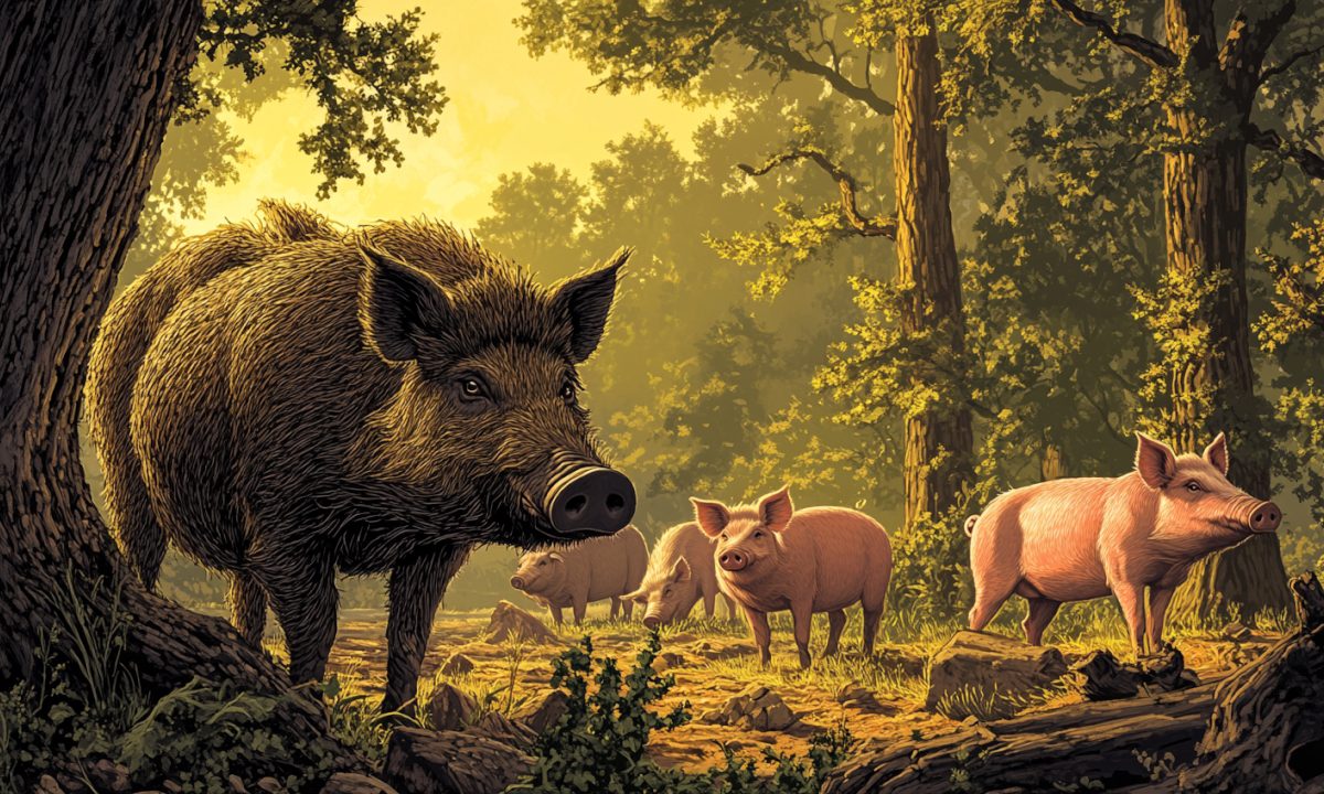 Πώς έγιναν τα γουρούνια; Πως ο άνθρωπος μετέτρεψε τα αγριογούρουνα σε παχιά, ροζ γουρουνάκια