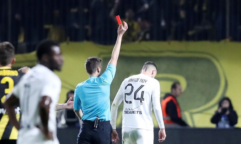 Άρης – ΑΕΚ 0-0: Τέλος τα όνειρα για την ΑΕΚ, με δέκα παίκτες δεν τα κατάφερε απέναντι στον ακίνδυνο Άρη (vid)