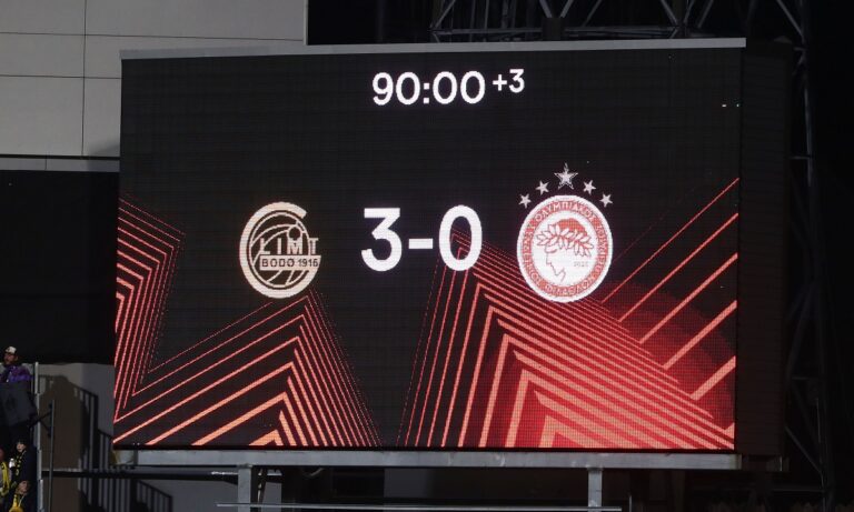 Μπόντο Γκλιμτ – Ολυμπιακός: 3-0 – Τα έκανε μαντάρα στη Νορβηγία