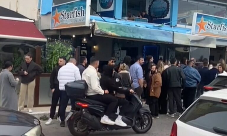 Δείτε τι έγινε την 25η Μαρτίου στην Πειραϊκή για να φάει ο κόσμος μπακαλιάρο και σκορδαλιά