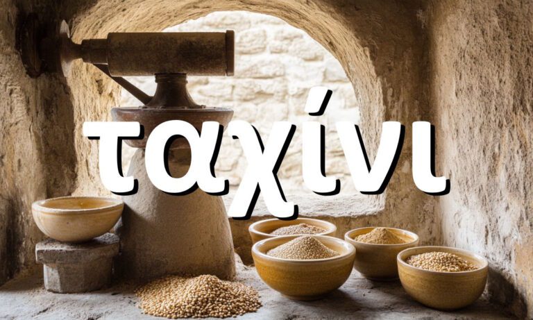 Από πού βγήκε η λέξη ταχίνι;