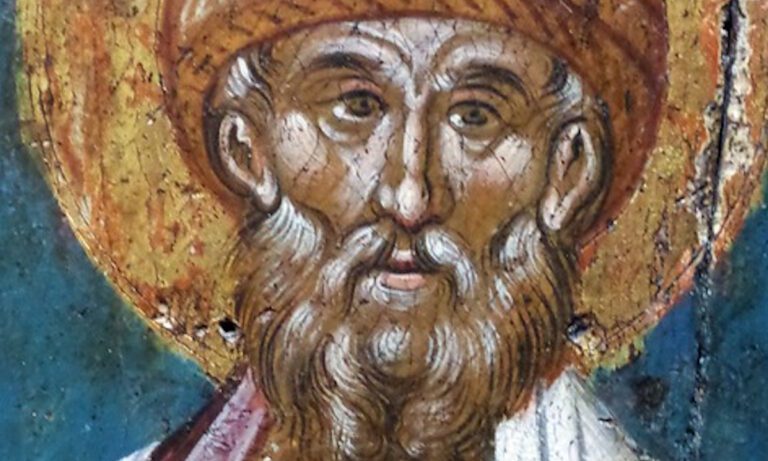 Τον έκρυβαν μέσα σε σακιά με άχυρα. Τον ρωτούσαν τι κουβαλά και απαντούσε “φαΐ για το ζώο μου”. Ήταν το λείψανο του Αγίου Σπυρίδωνα.