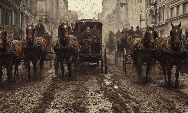 Πριν το καυσαέριο από τα αυτοκίνητα, οι πόλεις πνίγονταν από κάτι πολύ πιο σιχαμερό