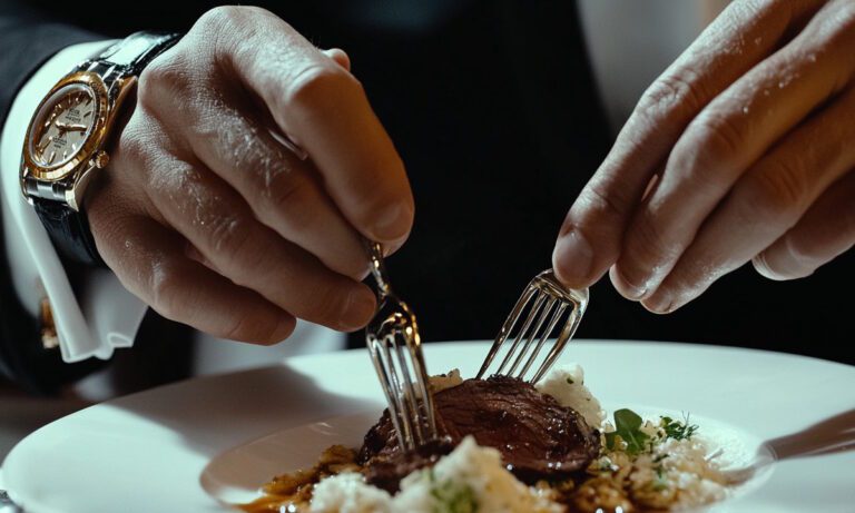 Γιατί κρατάμε το πιρούνι με το αριστερό και το μαχαίρι με το δεξί ενώ θα ήταν πιο βολικό το πιρούνι με το δεξί και το μαχαίρι με το αριστερό;