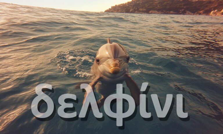 Δεν είναι τυχαίο που οι Αρχαίοι Έλληνες το ονόμασαν δελφίνι