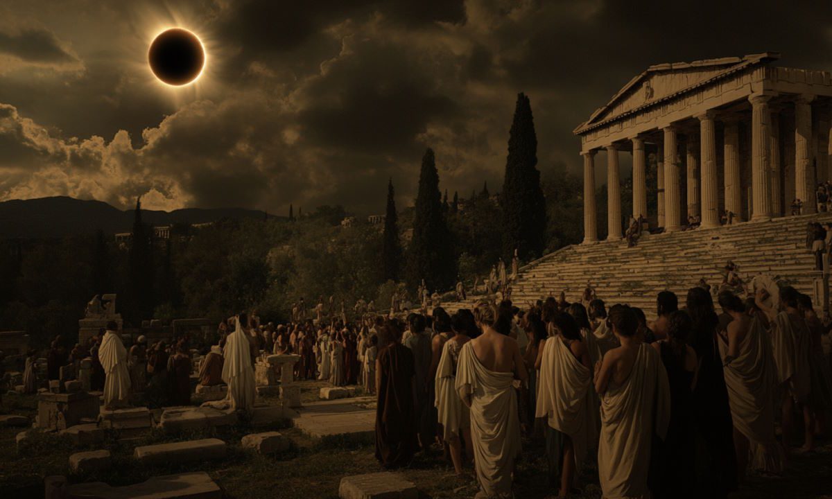 Τι πίστευαν οι Αρχαίοι Έλληνες όταν έβλεπαν τον ήλιο να σβήνει καταμεσήμερο