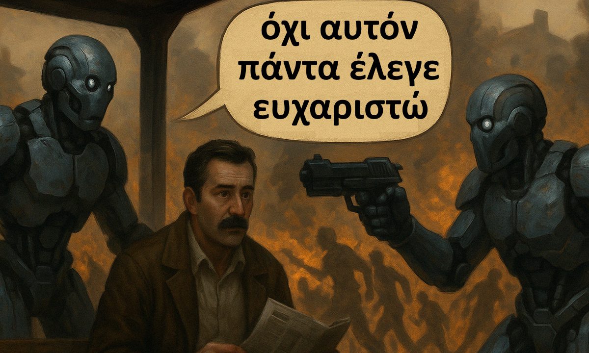 Γιατί δεν πρέπει να λες ευχαριστώ στο AI