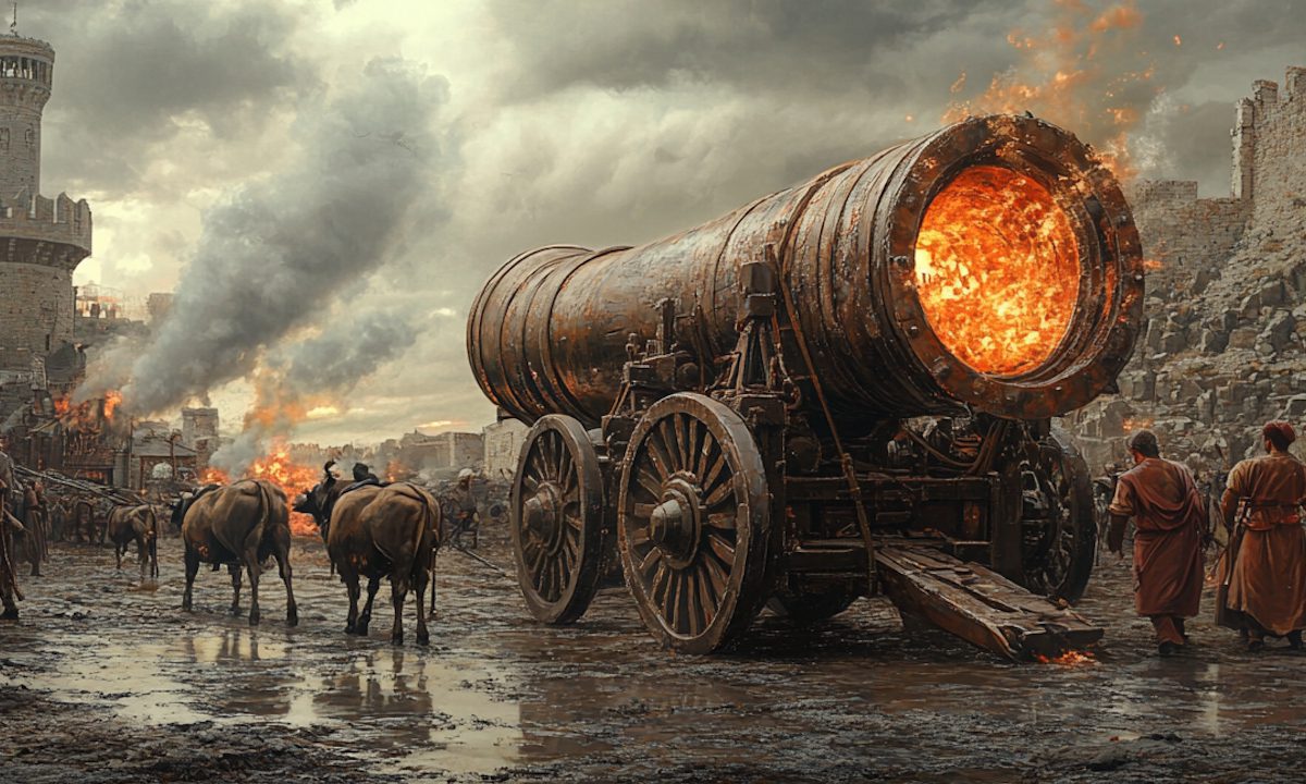 Το κανόνι του Ούρμπαν που έκανε τη γη να τρέμει και ισοπέδωσε τα τείχη της Κωνσταντινούπολης