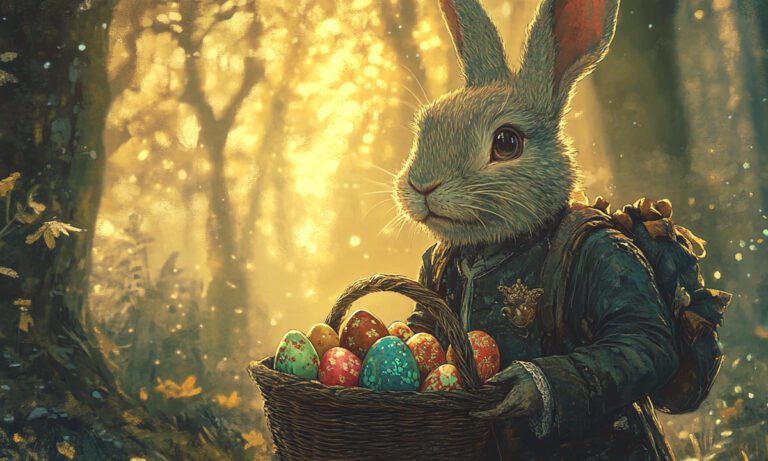 Το Λαγουδάκι του Πάσχα δεν είναι τόσο αθώο όσο νομίζεις. Από πού ξεκίνησε, γιατί κρατά αυγά και τι συμβολίζει στ’ αλήθεια.