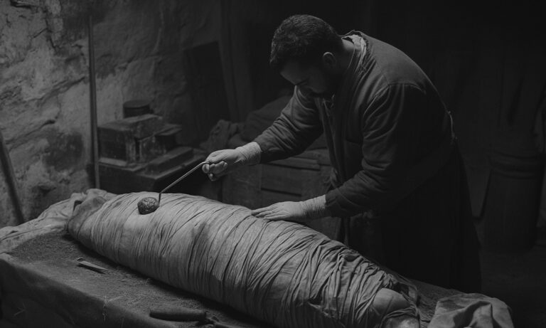 Έβγαζαν τον εγκέφαλο από τη μύτη. Κυριολεκτικά. Έτσι έφτιαχναν μούμιες