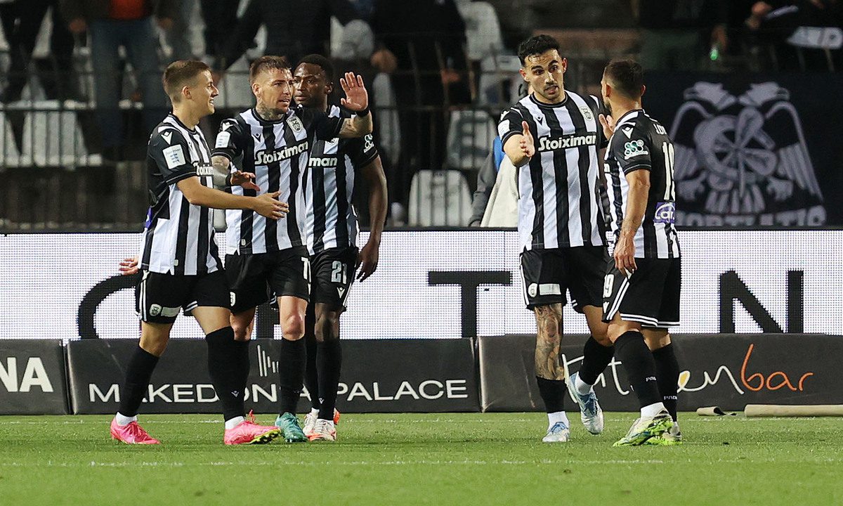 ΠΑΟΚ – Παναθηναϊκός 2-1: Στο -1 από τον Παναθηναϊκό, αφήνοντας την ΑΕΚ 4η!